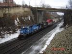 NS 2564  Ex- PRR SD70   NS 7612  Built 10/2006  ES40DC  Feb 22, 2007